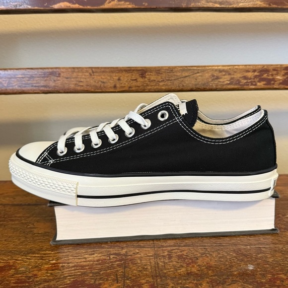 Converse Canvas All Star J OX Black Lo Made in Japan Sneakers Classic Shoe Low - Picture 4 of 15